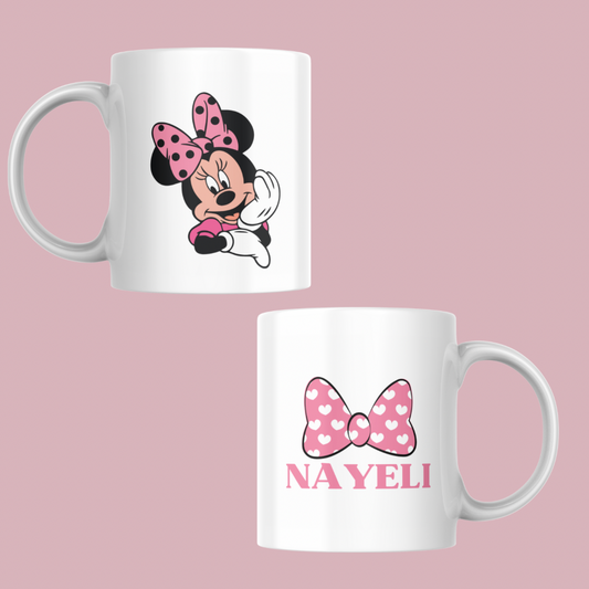 Minnie mug and name